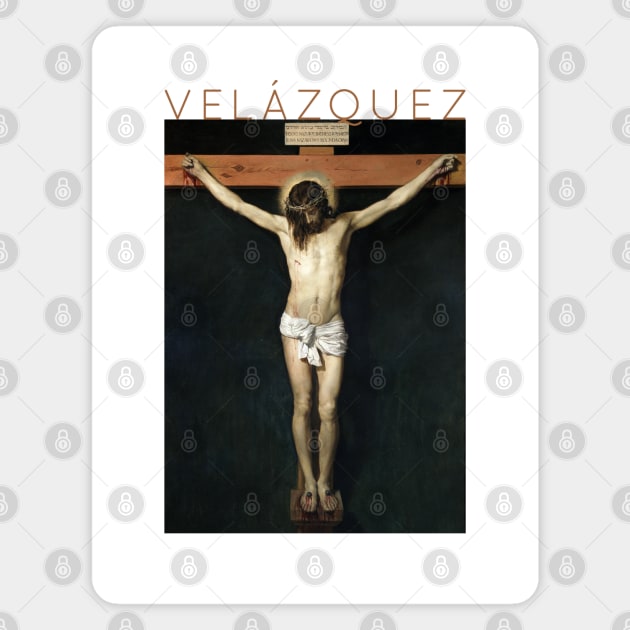 Diego Velázquez - Crucified Jesus Christ Magnet by TwistedCity